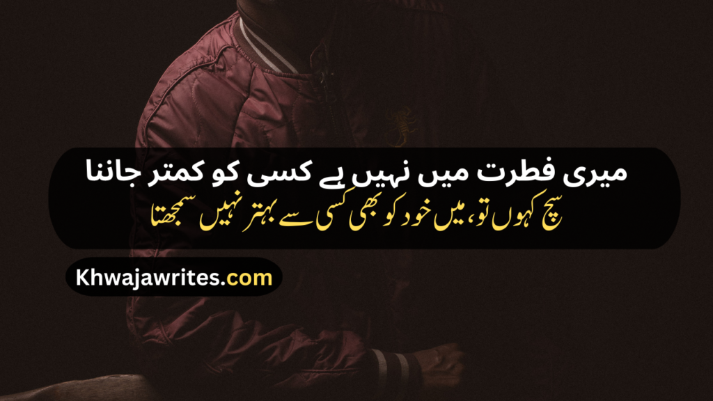 Attitude Poetry In Urdu