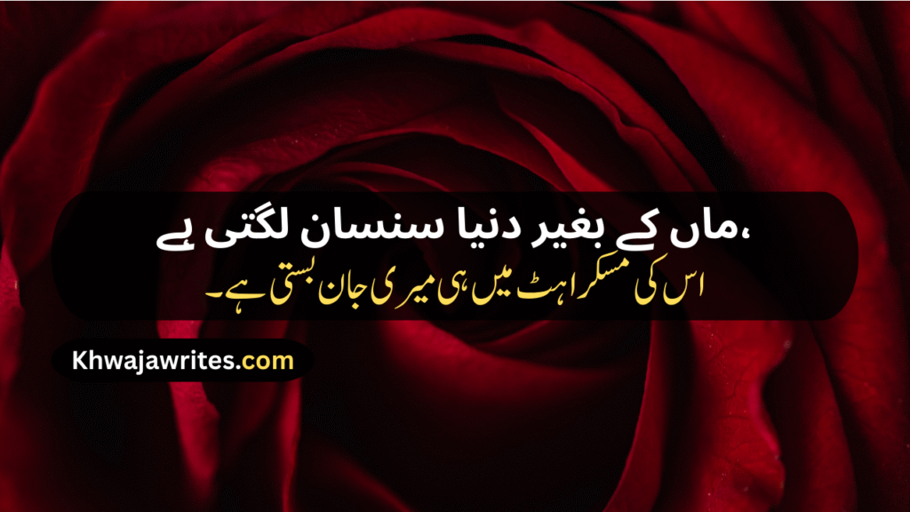 Mother Poetry In Urdu
