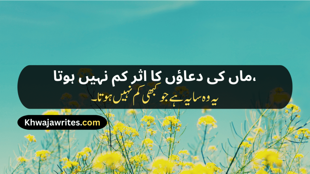 Mother Poetry In Urdu Text 