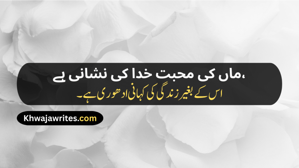 Emotional Maa Poetry In Urdu