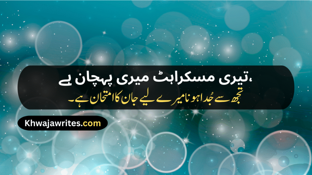 Urdu Love Poetry Copy Paste