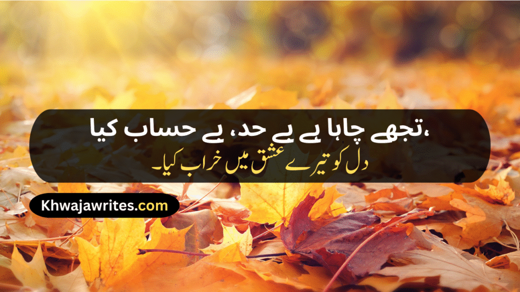 Urdu Love Poetry Copy Paste