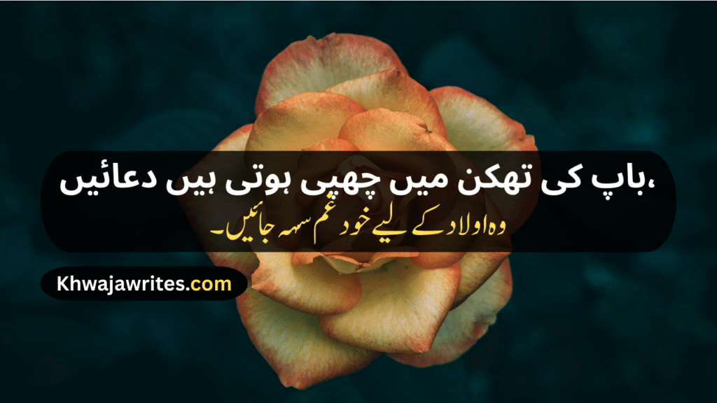 Emotional Poetry For Father In Urdu