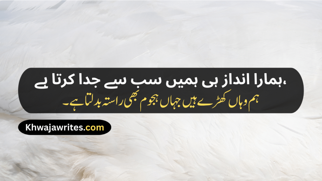 Full Attitude Poetry In Urdu