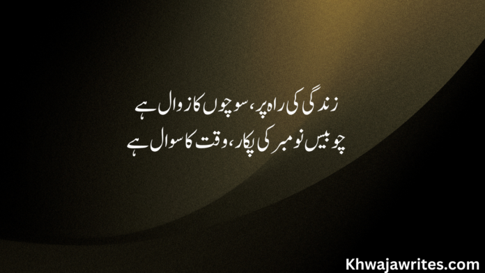 3 24 November Final Call Poetry In Urdu