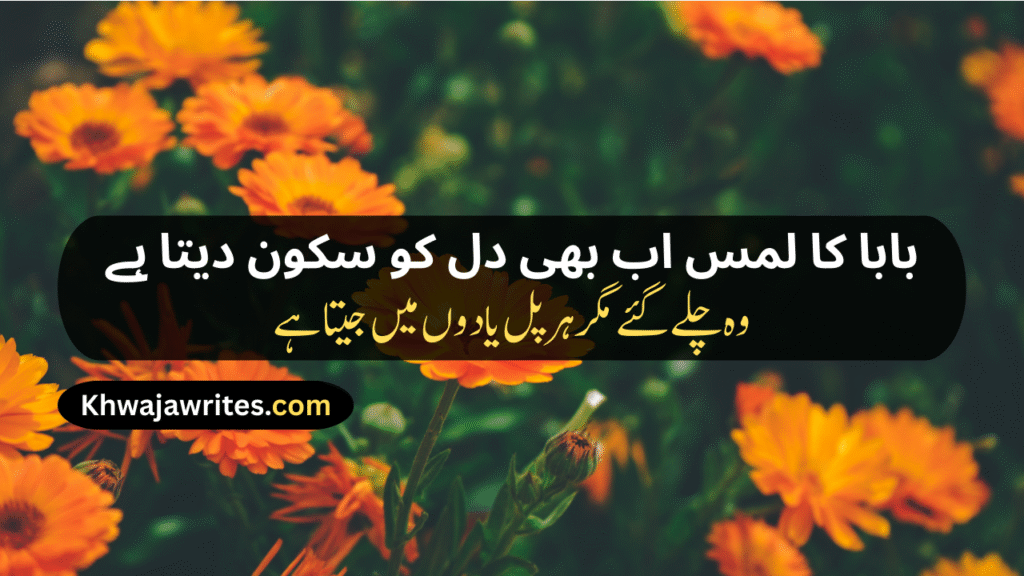 Baba Poetry In Urdu