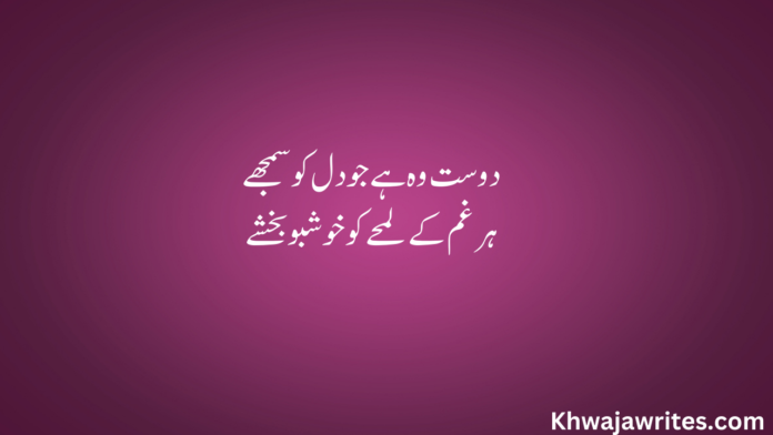 45 Best Friend Poetry In Urdu SMS
