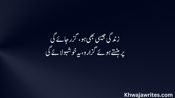 Best Poetry In Urdu About Life