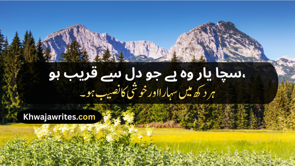 Best Friend Poetry In Urdu SMS