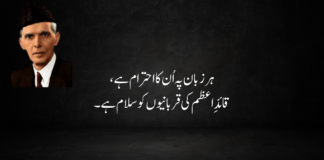 Best 50+ Quaid-e-Azam Poetry In Urdu 2 Lines Quaid-e-Azam Day Poetry