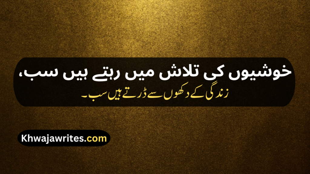 Poetry About Life In Urdu