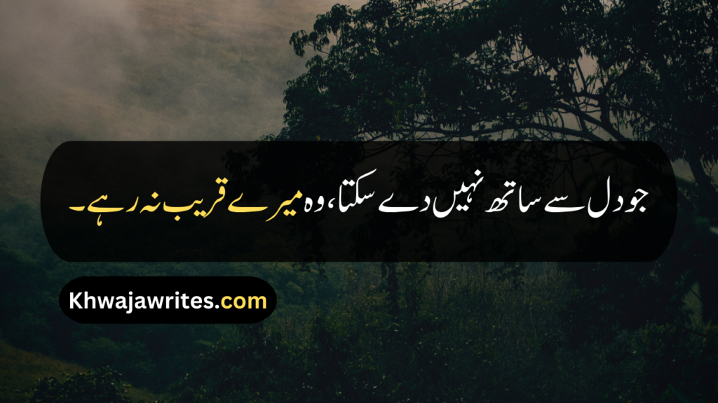 Attitude Quotes In Urdu
