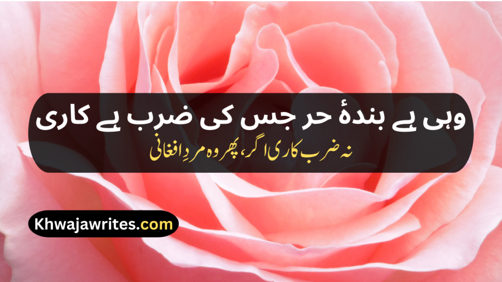 Iqbal Poetry In Urdu