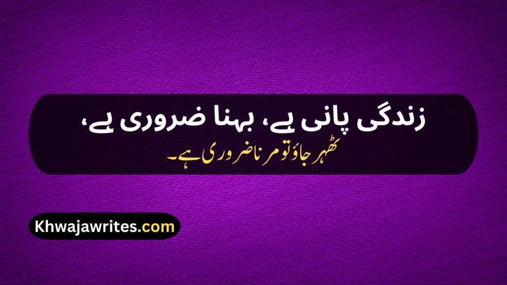 Poetry About Life In Urdu