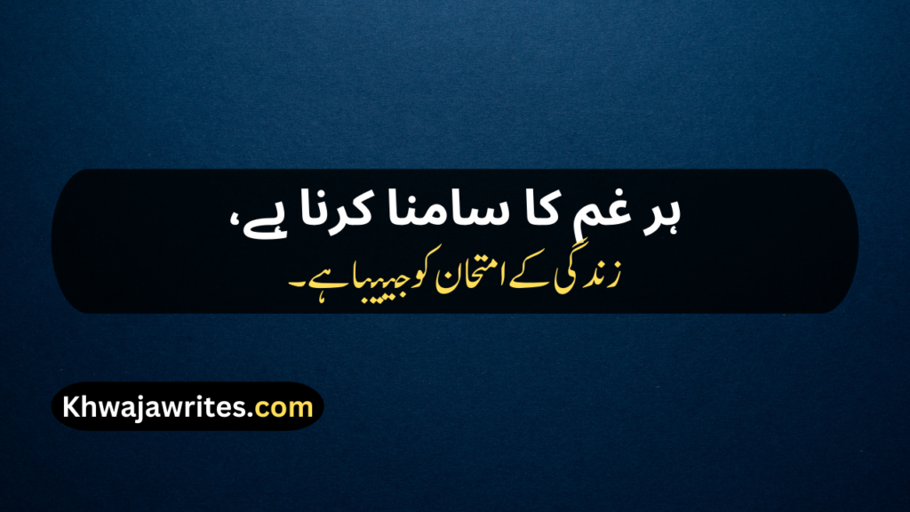 Poetry About Life In Urdu