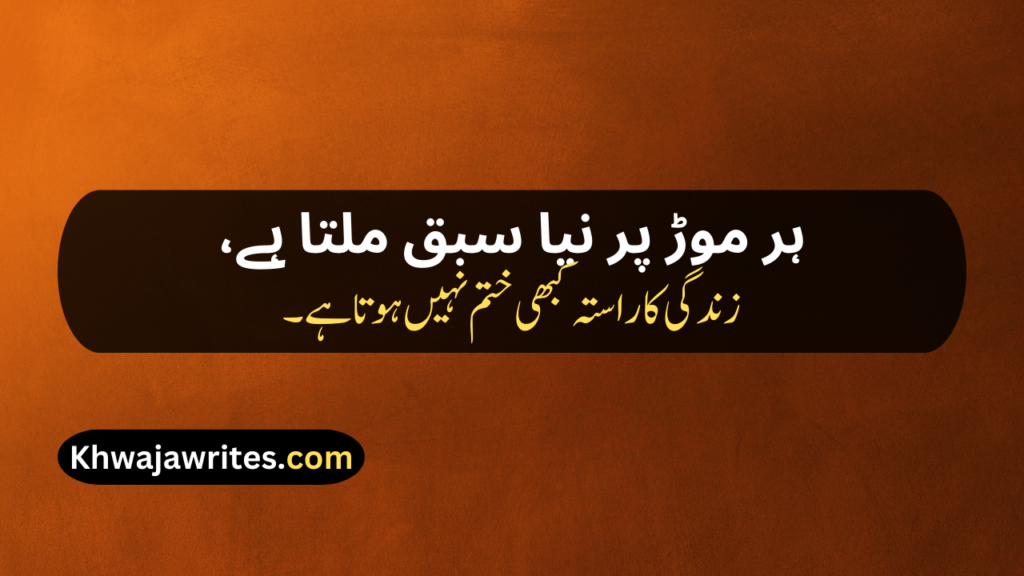Poetry About Life In Urdu