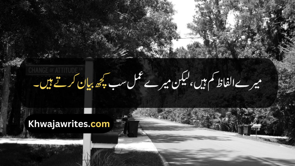 Attitude Quotes In Urdu