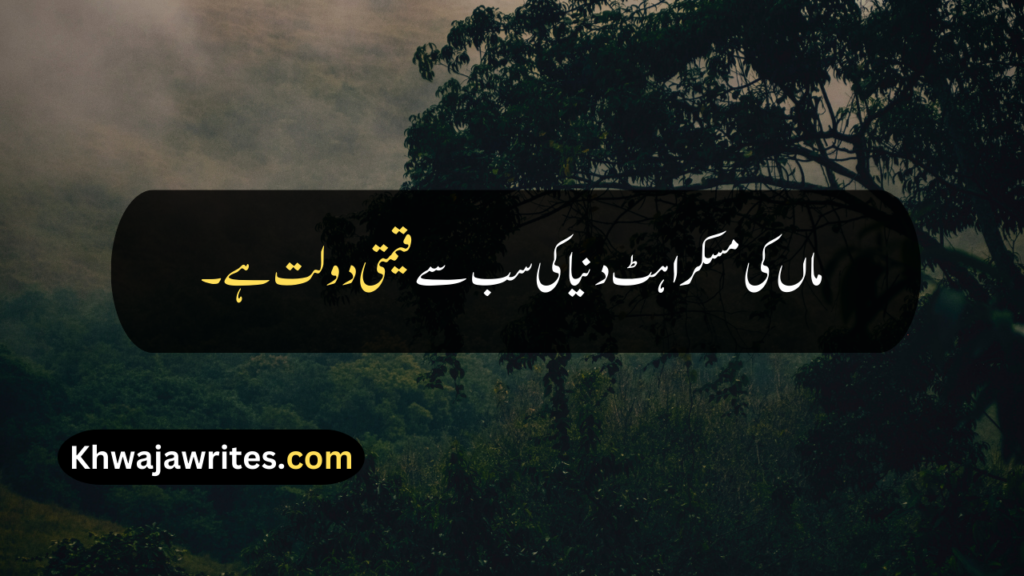 Maa Quotes In Urdu