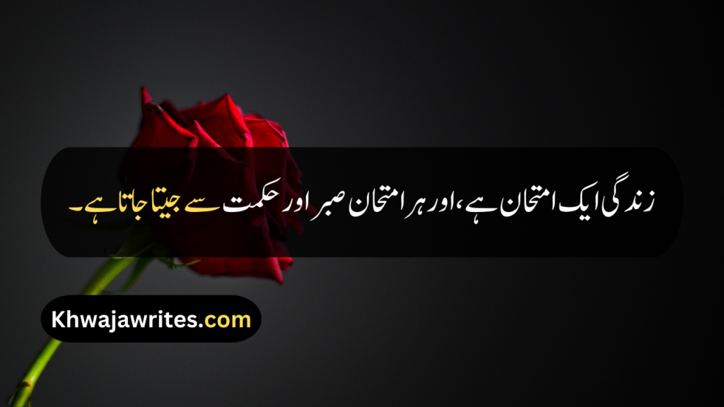 Urdu Quotes On Zindagi