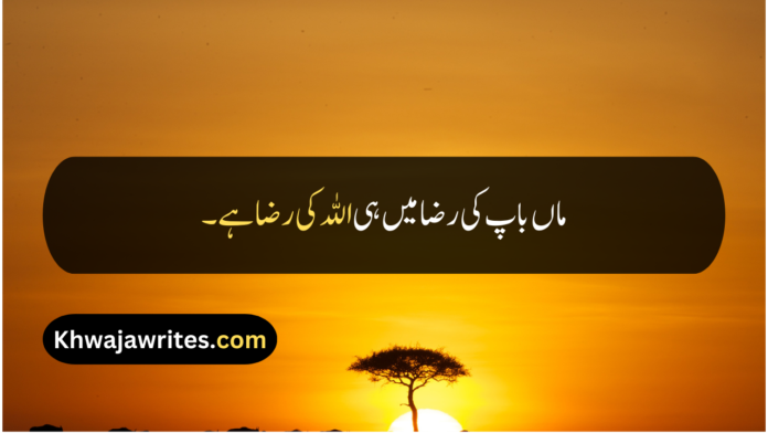 Maa Baap Quotes In Urdu