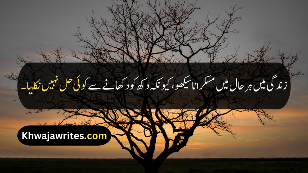 Urdu Quotes On Zindagi