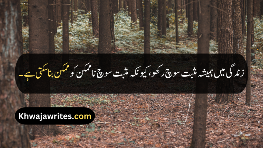Urdu Quotes On Zindagi