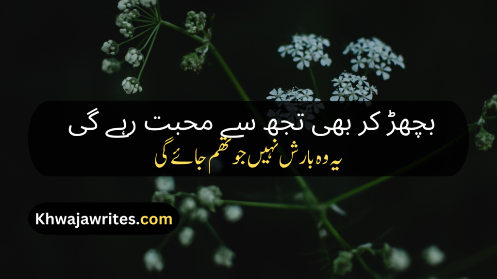 Sad Poetry In Urdu Text Copy Paste