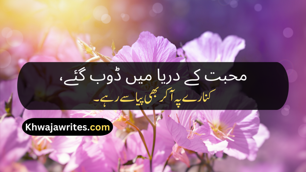 Poetry Lines In Urdu