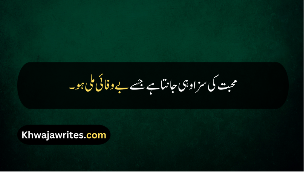 Heart Broken Quotes In Urdu