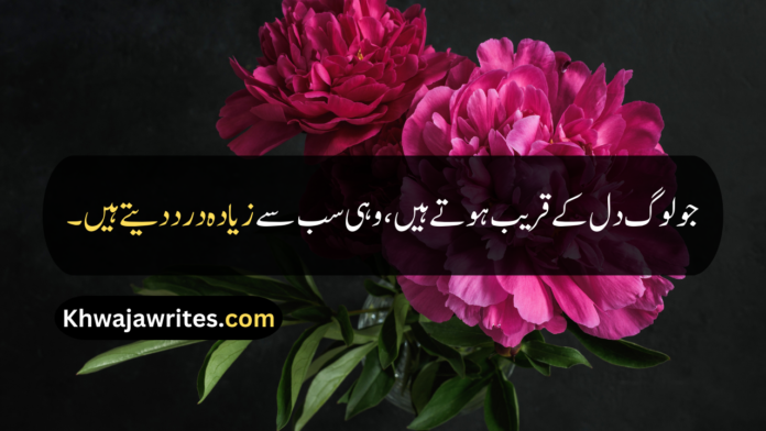 2 Sad Life Quotes In Urdu