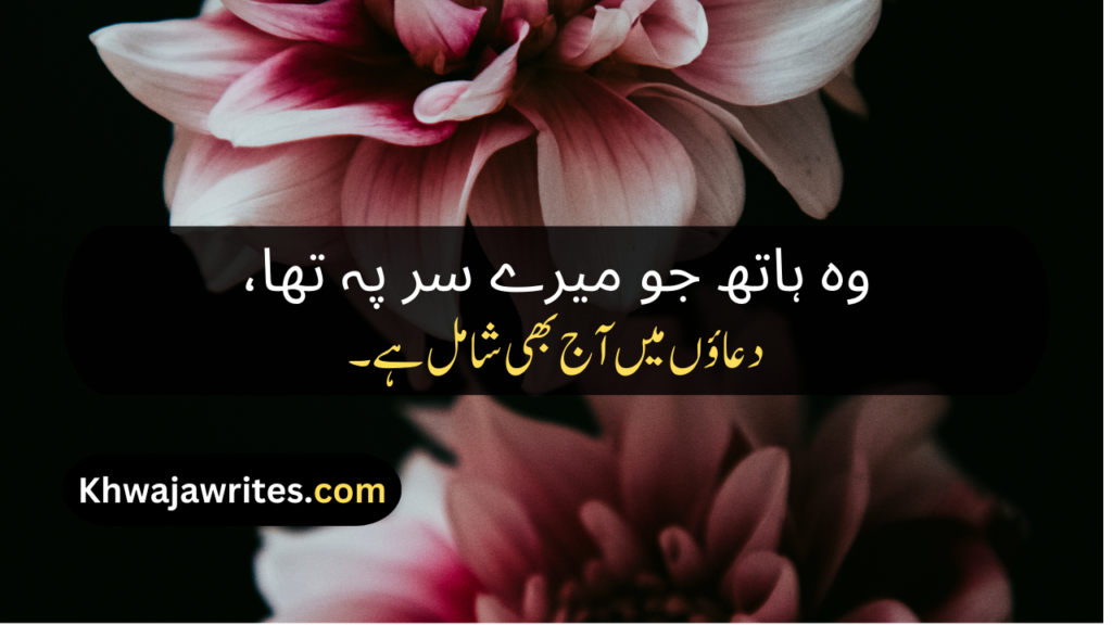 Father Death Poetry In Urdu