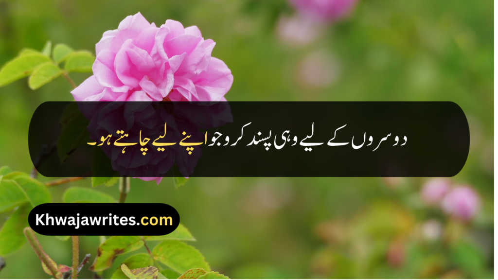 Good Quotes In Urdu