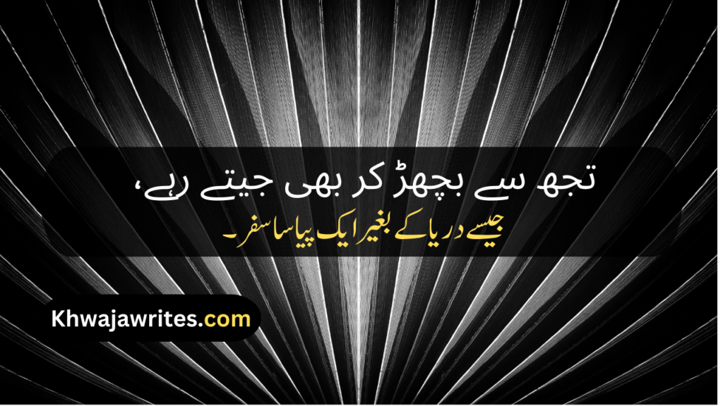 Best Poetry Lines In Urdu