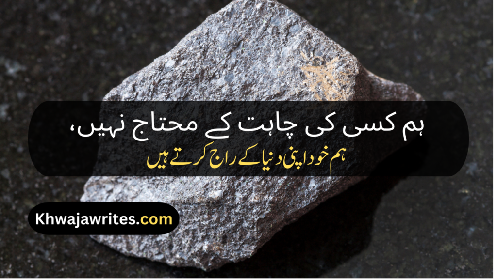 Attitude Poetry In Urdu 2 Line For Girl