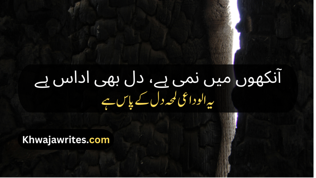 Farewell Poetry In Urdu