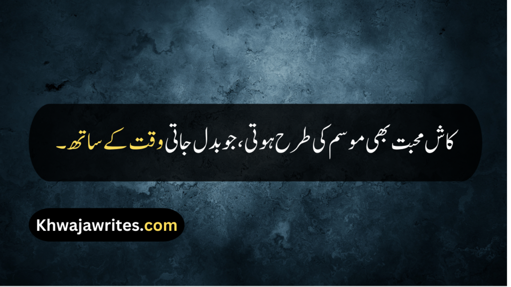 Heart Broken Quotes In Urdu