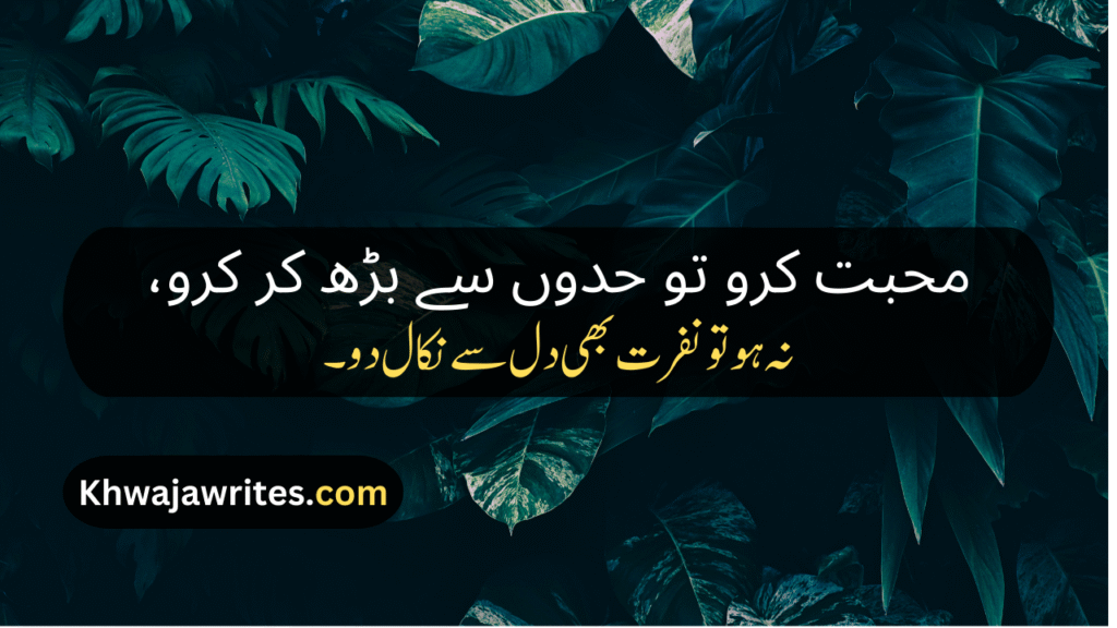 Urdu Shayari