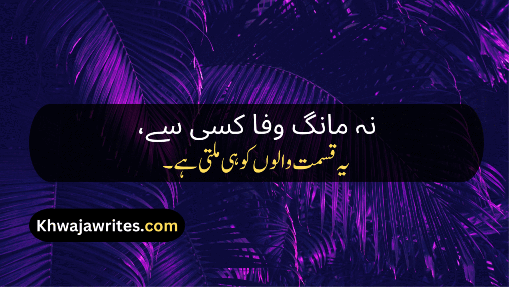 Urdu Shayari