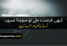 Best 50+Bewafa Poetry In Urdu For The Day Bewafa Poetry