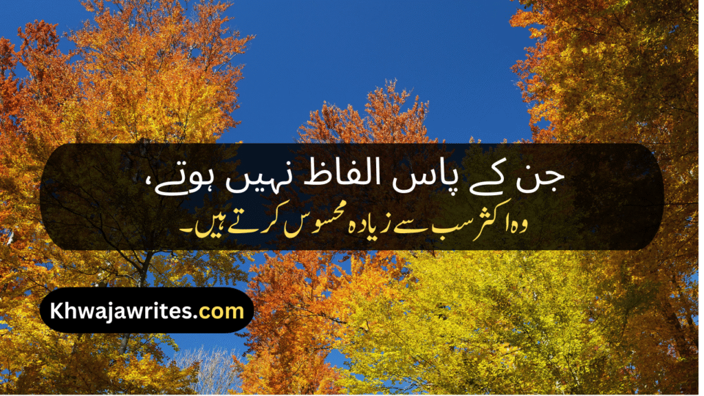 Deep Lines In Urdu