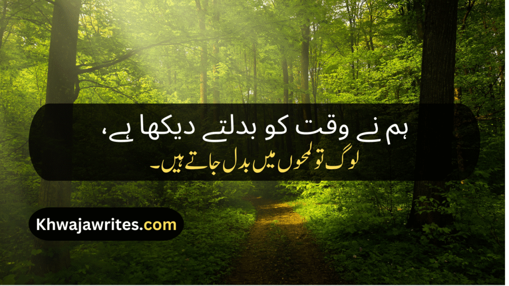 Whatsapp About Lines In Urdu
