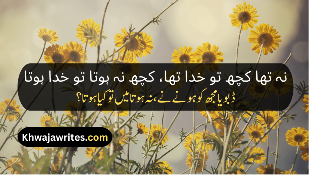 Allama Iqbal Poetry In Urdu 2 Lines For Students