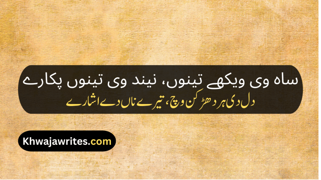 Saraiki Poetry In Urdu