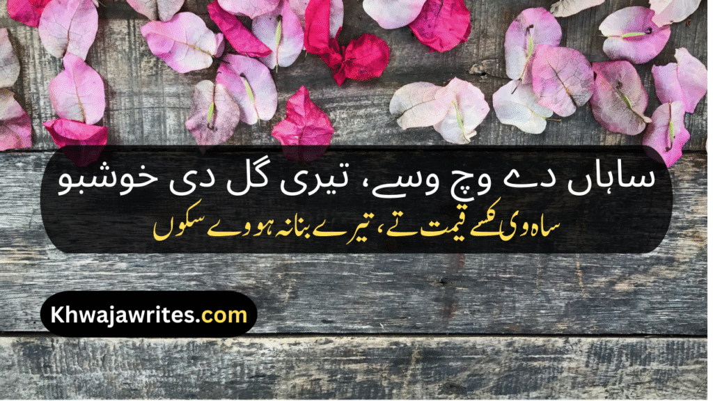 Saraiki Poetry In Urdu