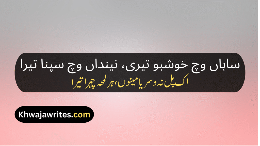 Saraiki Poetry In Urdu