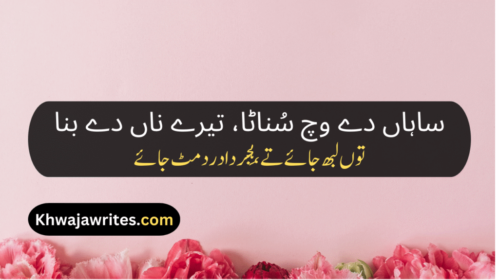 Saraiki Poetry In Urdu
