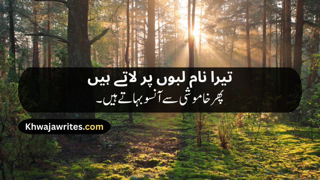Very Sad Poetry In Urdu