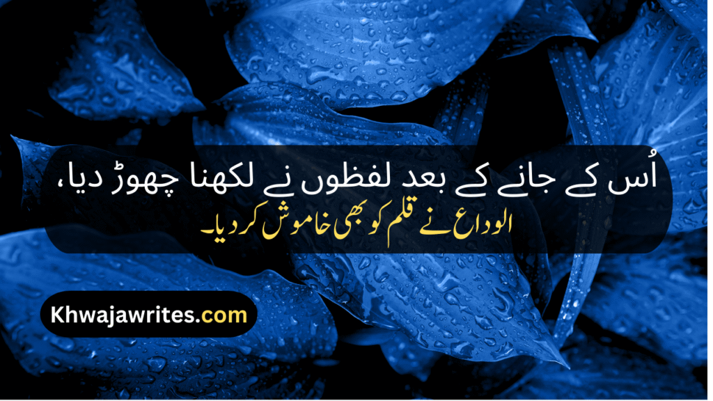 Alwidai Poetry In Urdu