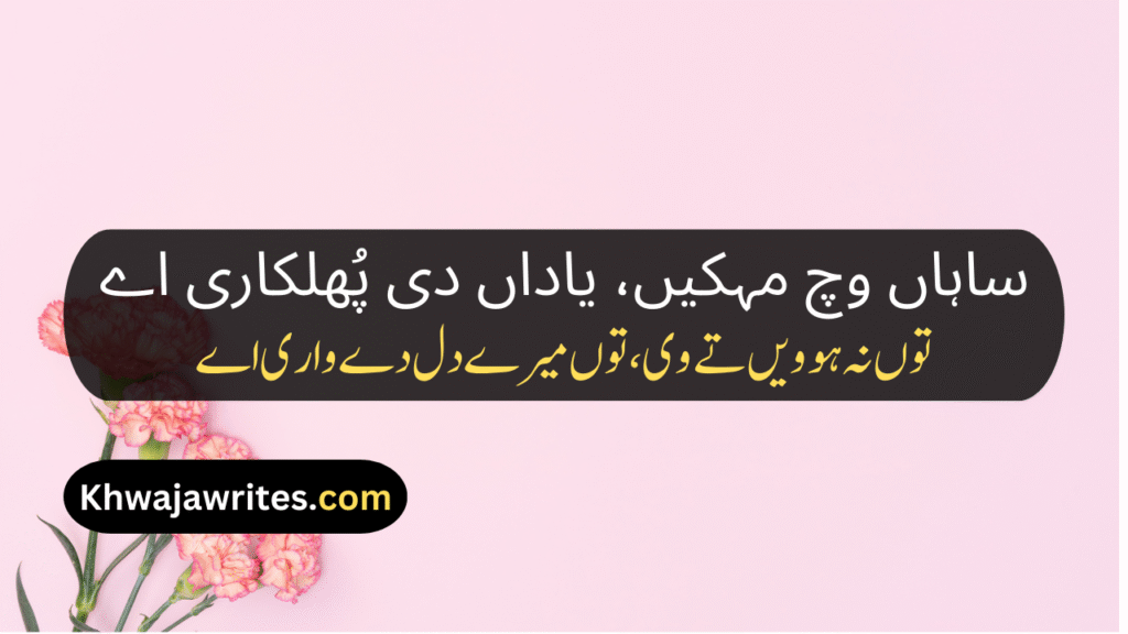 Saraiki Poetry In Urdu