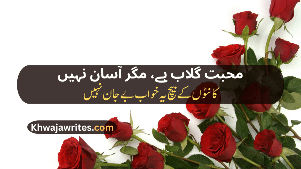 Rose Poetry In Urdu